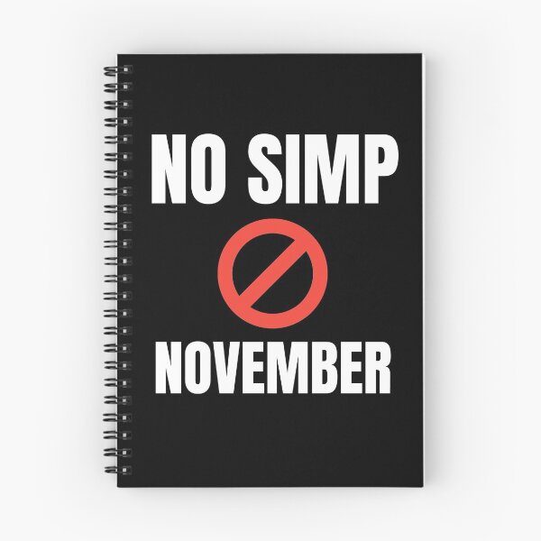 Item preview, No Simp November designed and sold by Billie Sims.
