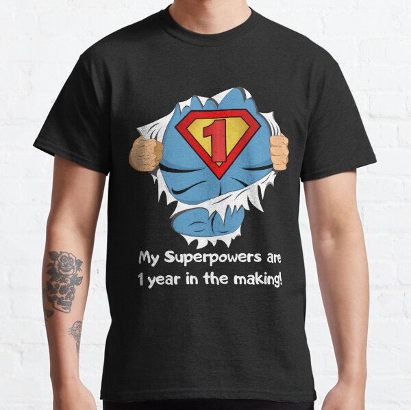 superman t shirt for 1 year old