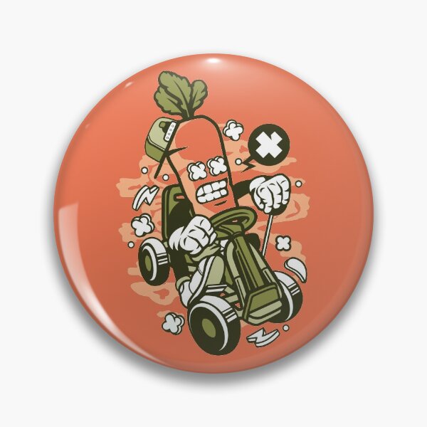 Item preview, Pro Cartoon Design Carrot Gokart Rider designed and sold by CartoonTshirtD.
