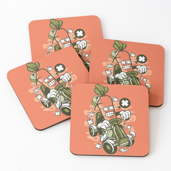 Item preview, Pro Cartoon Design Carrot Gokart Rider designed and sold by CartoonTshirtD.