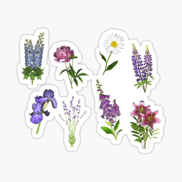 June Garden Favorites Sticker