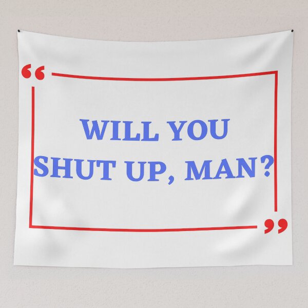 Item preview, Will you shut up man designed and sold by Zaibo.