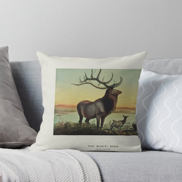 Item preview, Zoological sketches by Joseph Wolf 1861 to 1867 019 The Wapiti Deer designed and sold by WetdryvacRB01.