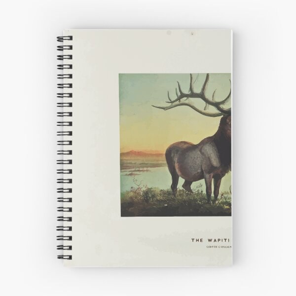 Item preview, Zoological sketches by Joseph Wolf 1861 to 1867 019 The Wapiti Deer designed and sold by WetdryvacRB01.