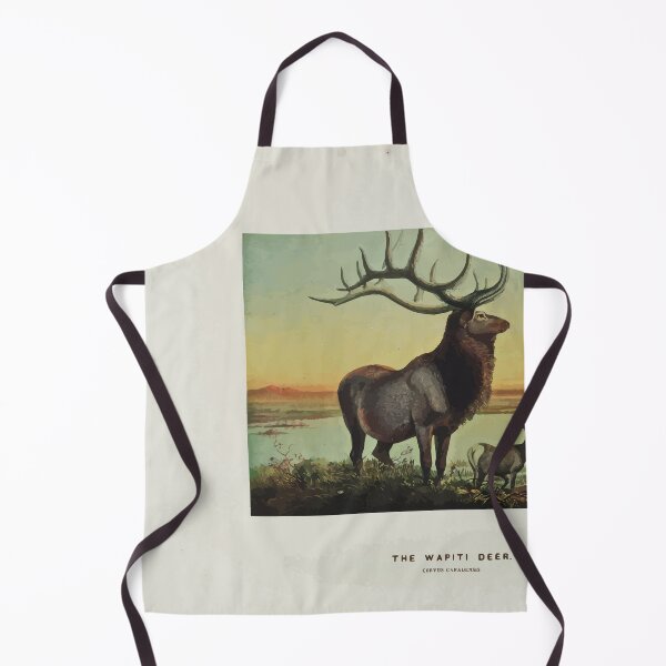 Item preview, Zoological sketches by Joseph Wolf 1861 to 1867 019 The Wapiti Deer designed and sold by WetdryvacRB01.