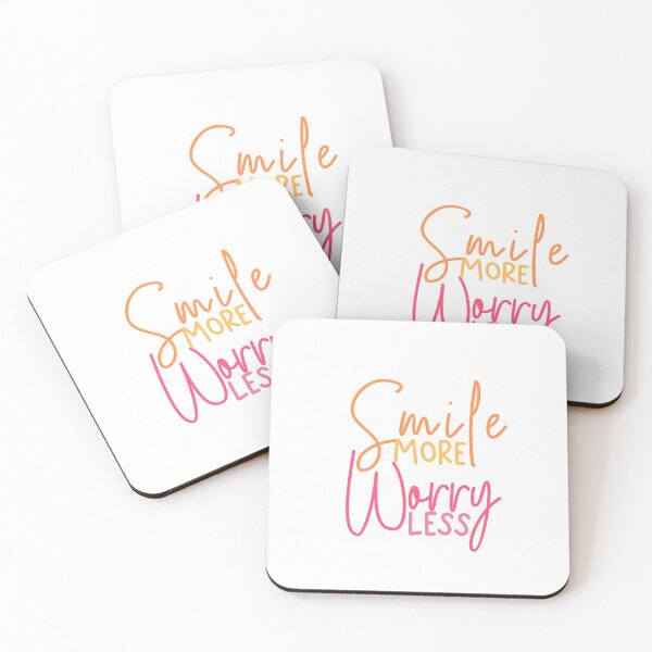 Item preview, Smile MORE worry LESS designed and sold by comewagalong.
