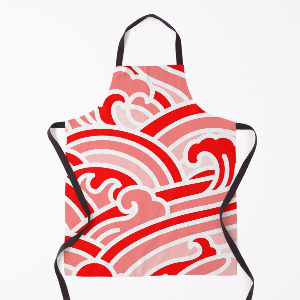 Item preview, RED WAVES SCARF designed and sold by BArtBilbao.