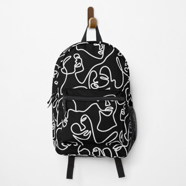 Item preview, Abstract line art faces - Modern art designed and sold by One Line Aesthetics ♡.