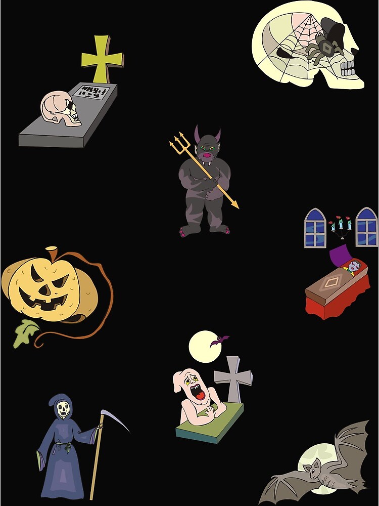 Thumbnail 3 of 3, Photographic Print, Booo ! Halloween is here designed and sold by JeanJohnJohn.