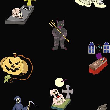 Artwork thumbnail, Booo ! Halloween is here by JeanJohnJohn