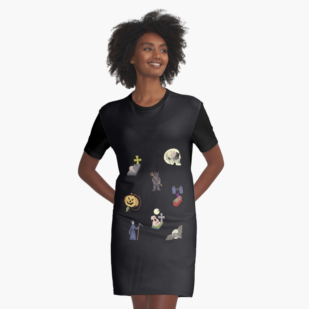 Item preview, Graphic T-Shirt Dress designed and sold by JeanJohnJohn.