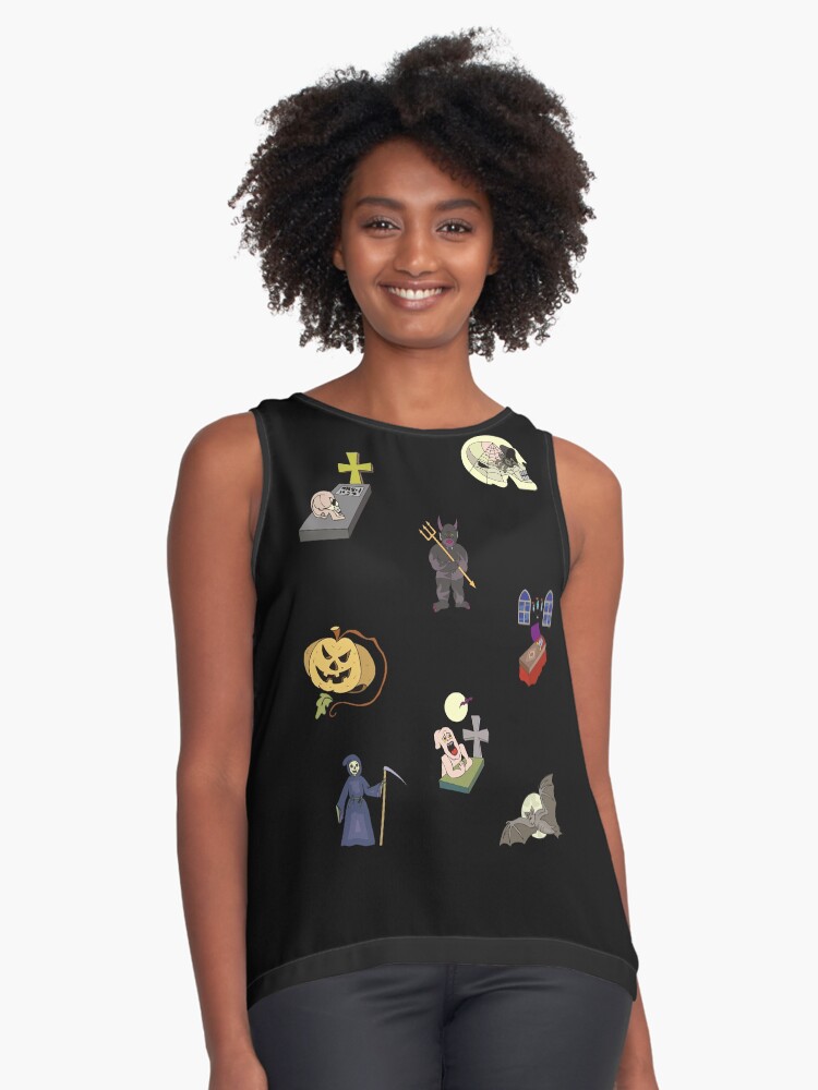Item preview, Sleeveless Top designed and sold by JeanJohnJohn.