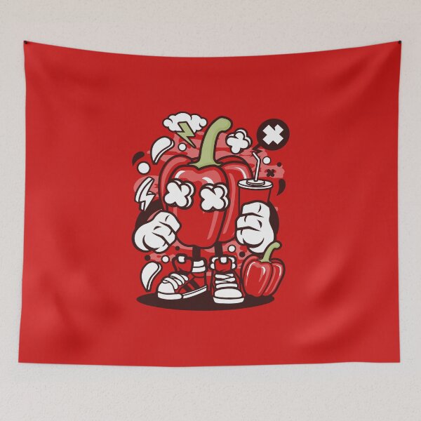 Item preview, Pro Cartoon Design Capsicum designed and sold by CartoonTshirtD.