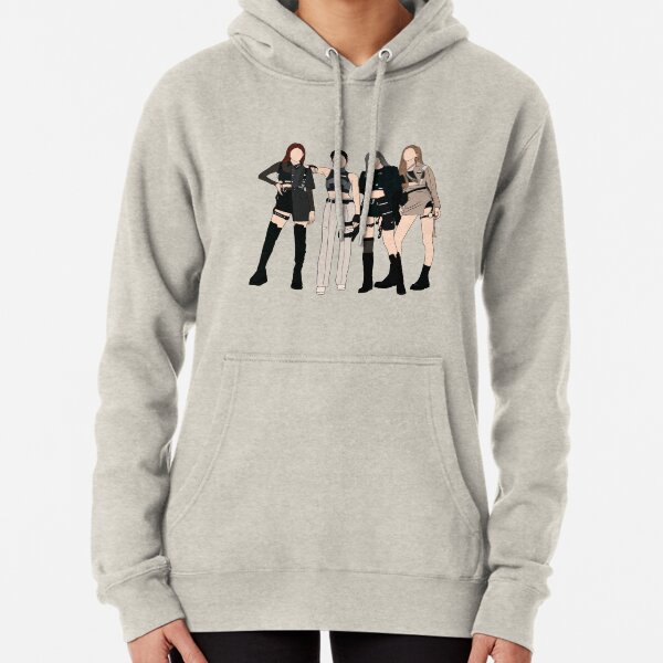 BLACKPINK TUE CET AMOUR (OT4) Sweat à capuche épais