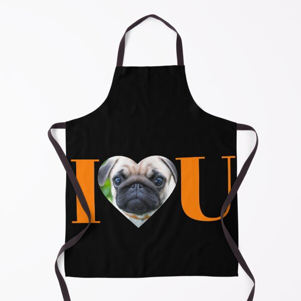Item preview, i love u. pug designed and sold by doctors-apparel.