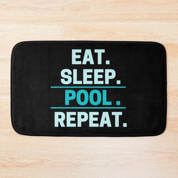 Item preview, Eat Sleep Pool Repeat designed and sold by Cc8266.