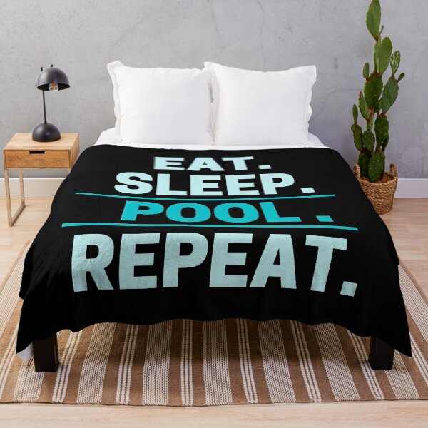 Item preview, Eat Sleep Pool Repeat designed and sold by Cc8266.