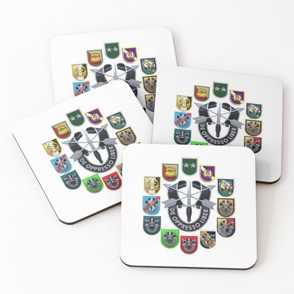 Item preview,  US Army USASFC Special Ops Veterans Sticker designed and sold by MilitaryPlus.