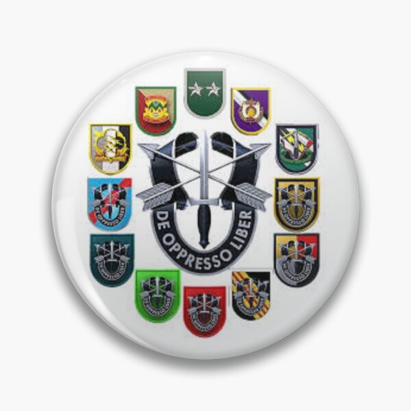 Item preview,  US Army USASFC Special Ops Veterans Sticker designed and sold by MilitaryPlus.