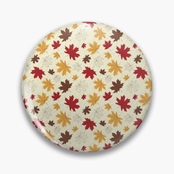 Item preview, Vibrant Fall Yellow, Red And Brown Maple Leaves  designed and sold by Cre8iveLady.