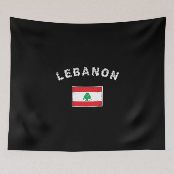Item preview, Lebanon Lebanese flag flag designed and sold by GeogDesigns.