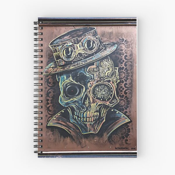Item preview, Steampunk Skull Googles & Hat designed and sold by RetroVandal.