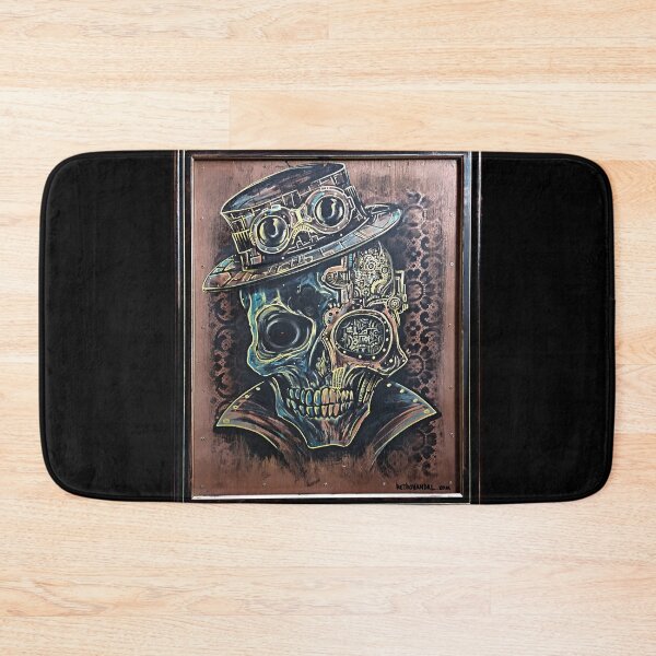 Item preview, Steampunk Skull Googles & Hat designed and sold by RetroVandal.