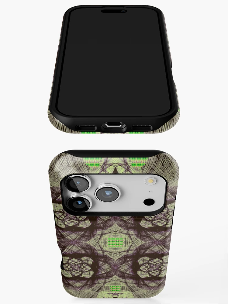 Thumbnail 3 of 4, iPhone Case, Complex Simplicity 2 designed and sold by Elizabeth Austin-Craig.