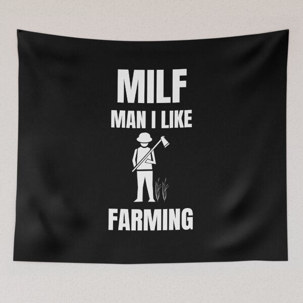 Item preview, MILF - Man I Like Farming designed and sold by Billie Sims.