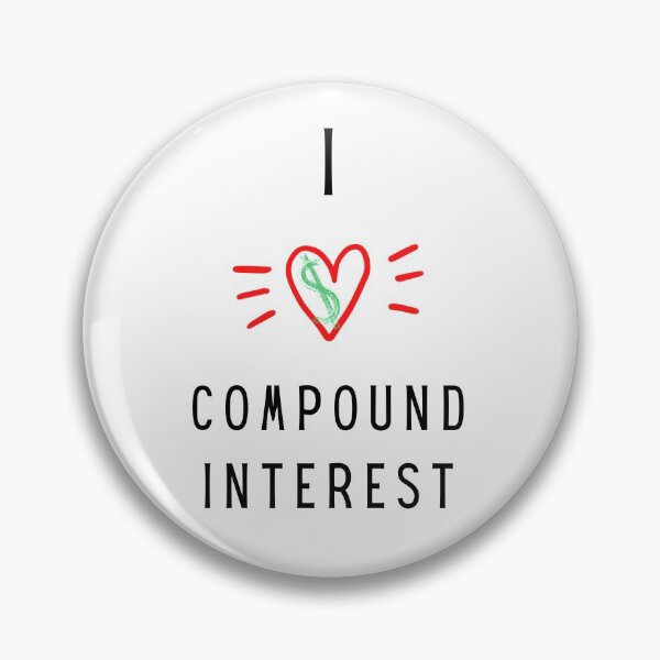 Item preview, I love (cash) compound interest designed and sold by FourNuns.