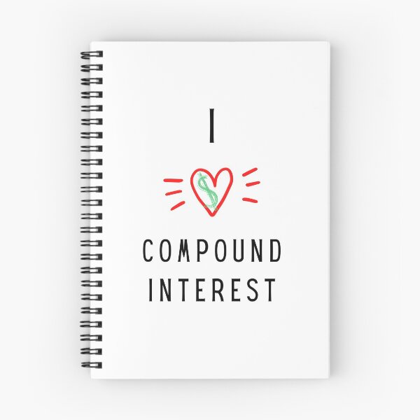 Item preview, I love (cash) compound interest designed and sold by FourNuns.
