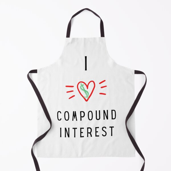 Item preview, I love (cash) compound interest designed and sold by FourNuns.