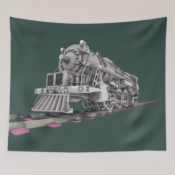 Item preview, Locomotive, steam locomotive, railroad, train designed and sold by MIRO3D.