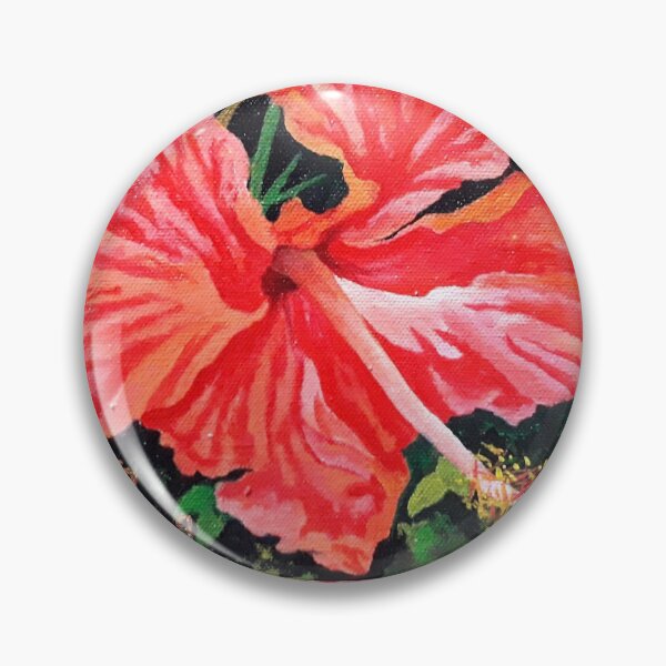 Item preview, Hibiscus Flower, Radiant Red.   designed and sold by DLyonzArt.