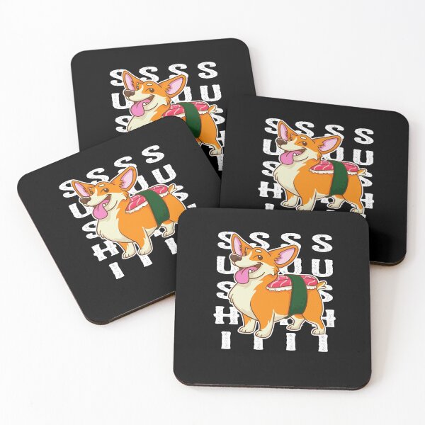 Item preview, Happy Corgi Nigiri Sushi & Dog Lover   designed and sold by BornDesign.