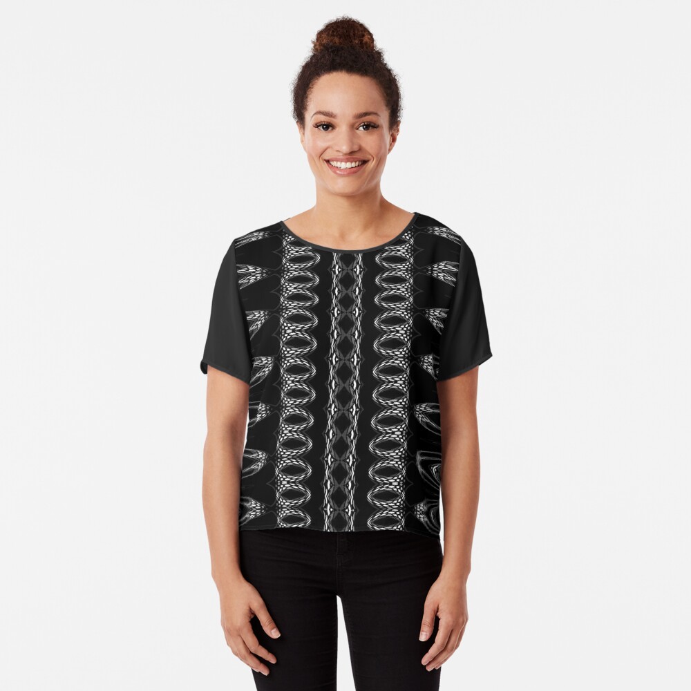 LaFara Caesarian II Chiffon Top