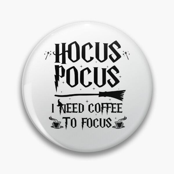 Item preview, hocus pocus i need coffee to focus funny halloween coffee lover  designed and sold by Majesticoo.