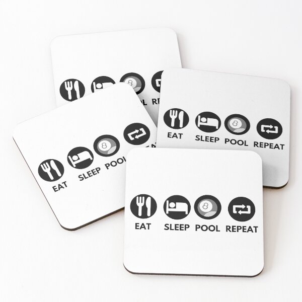 Item preview,  Eat Sleep Pool Repeat designed and sold by Cc8266.