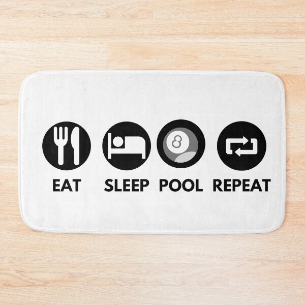 Item preview,  Eat Sleep Pool Repeat designed and sold by Cc8266.