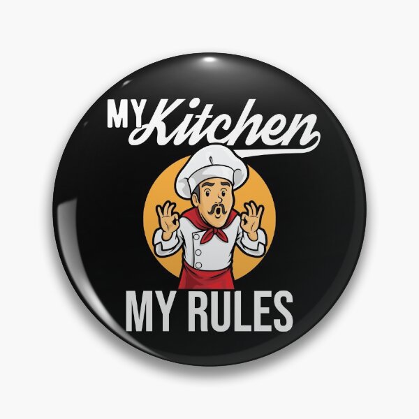 Item preview, My kitchen my rules - cooking designed and sold by Cutebutfunny.