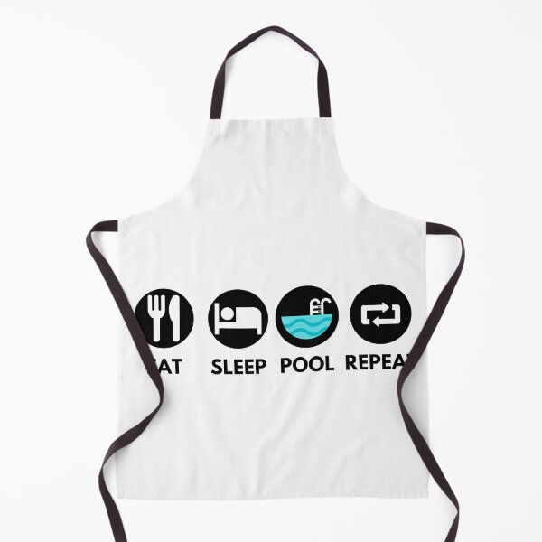 Item preview, Eat Sleep Swim Repeat designed and sold by Cc8266.