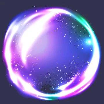 Artwork thumbnail, Colorful lightbubble by CreativeWorld96