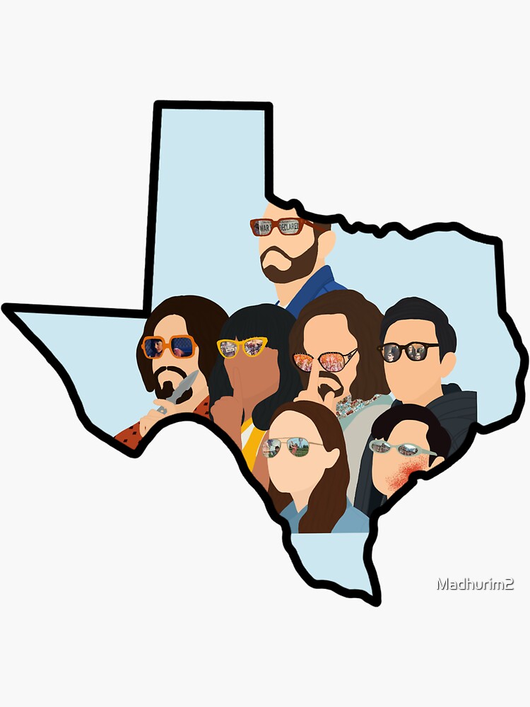 Pegatina «La Academia Umbrella Texas» de Madhurim2 | Redbubble