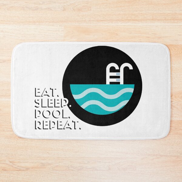 Item preview, Eat Sleep Swim Repeat designed and sold by Cc8266.
