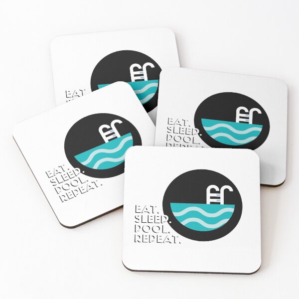 Item preview, Eat Sleep Swim Repeat designed and sold by Cc8266.