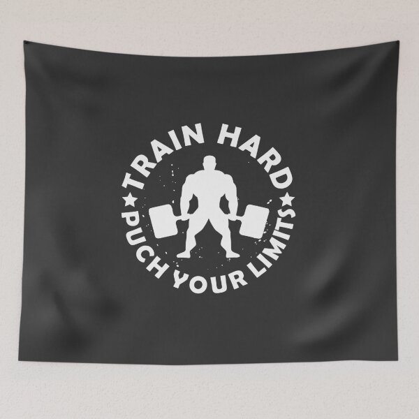 Item preview, Train Hard - Push Your Limits  designed and sold by creativeMOW.