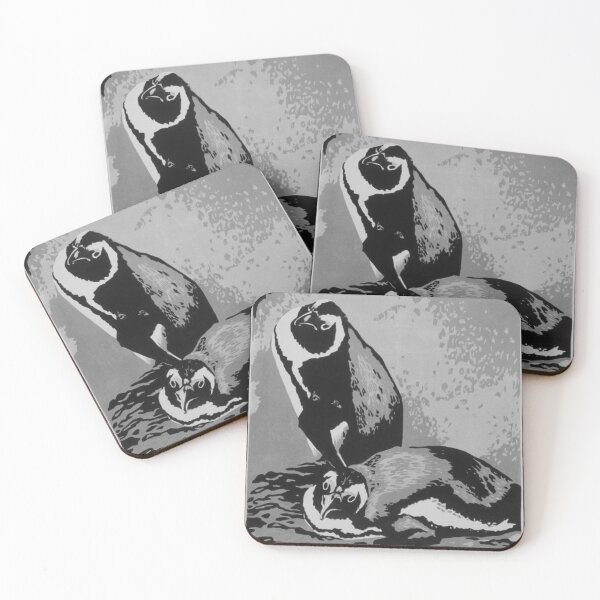 Item preview, VISIT THE ZOO Penguins Promotion Poster WPA Art Project Series designed and sold by retroposters.