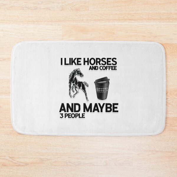 Item preview, I Like Coffee And My Horses And Maybe 3 People designed and sold by letsgoh.