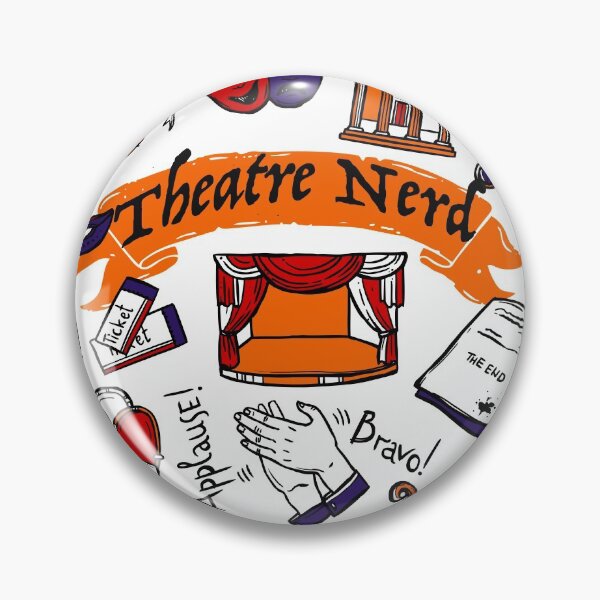 Item preview, Theatre Nerd - Funny Theatre T-Shirt designed and sold by TheatreMerch.