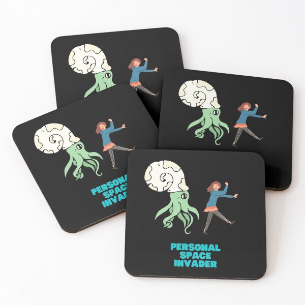 Item preview, Aliens Personal Space Invasion designed and sold by Nathalie Aynié.